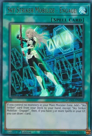 Sky Striker Mobilize - Engage! (Ultra Rare) [MAMA-EN009-UR]
