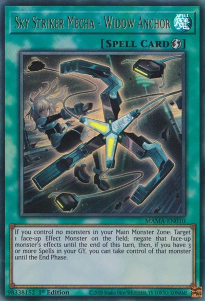 Sky Striker Mecha - Widow Anchor (Ultra Rare) [MAMA-EN010-UR]