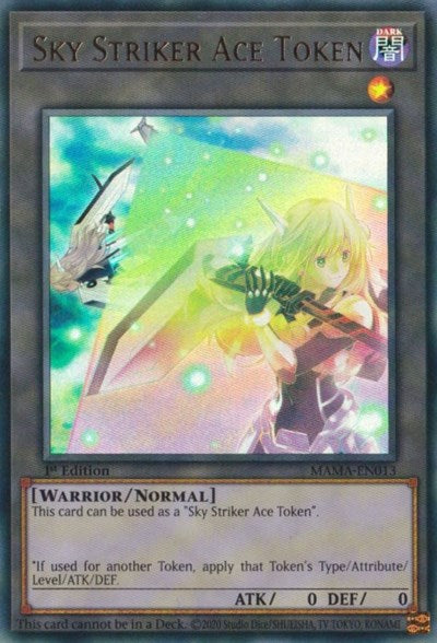 Token: Sky Striker Ace (Ultra Rare) Token: [MAMA-EN013-UR-T-T]