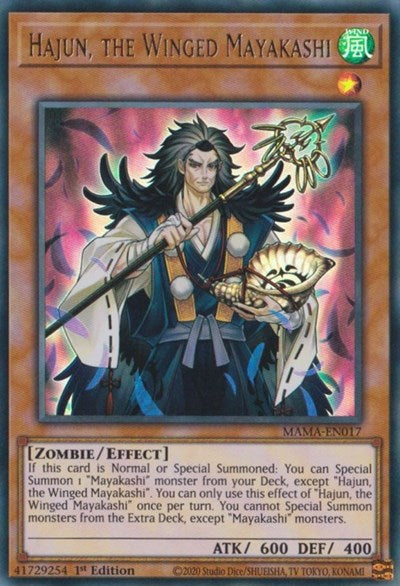 Hajun, the Winged Mayakashi (Ultra Rare) [MAMA-EN017-UR]
