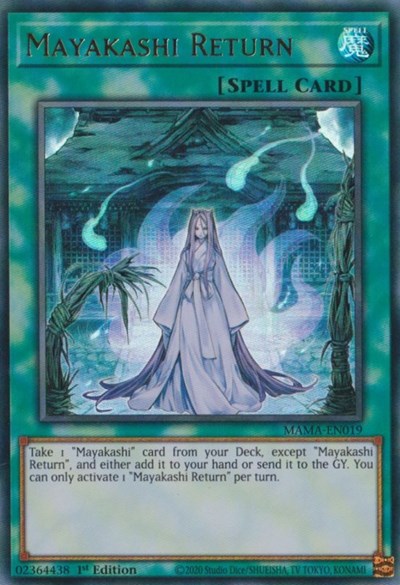 Mayakashi Return (Ultra Rare) [MAMA-EN019-UR]