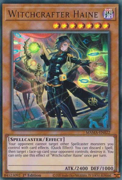 Witchcrafter Haine (Ultra Rare) [MAMA-EN022-UR]