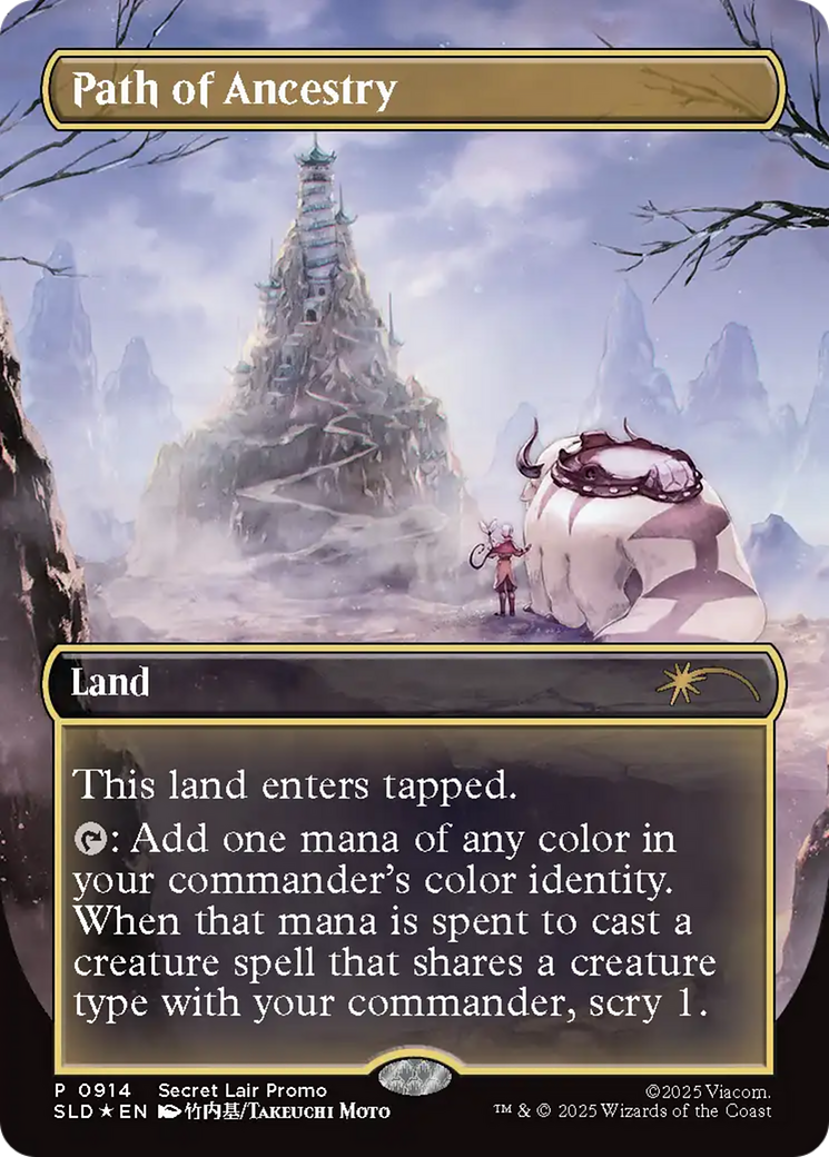 Path of Ancestry - Borderless - Full Art - Promo [SLD-914]
