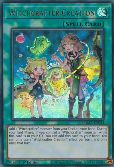 Witchcrafter Creation (Ultra Rare) [MAMA-EN024-UR]