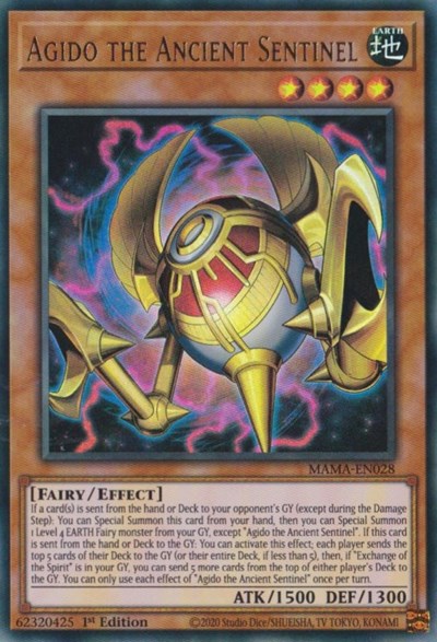 Agido the Ancient Sentinel (Ultra Rare) [MAMA-EN028-UR]