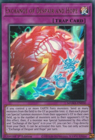 Exchange of Despair and Hope (Ultra Rare) [MAMA-EN030-UR]