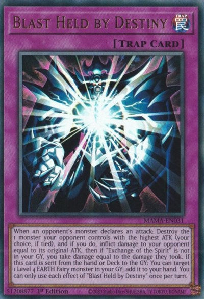 Blast Held by Destiny (Ultra Rare) [MAMA-EN031-UR]