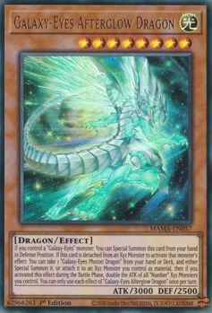 Galaxy-Eyes Afterglow Dragon (Ultra Rare) [MAMA-EN057-UR]