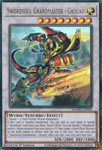 Swordsoul Grandmaster - Chixiao (Ultra Rare) [MAMA-EN038-UR]