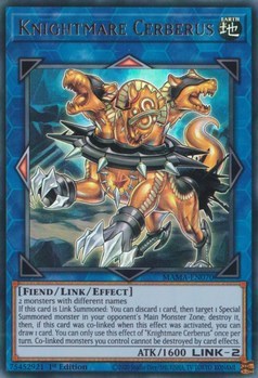 Knightmare Cerberus (Ultra Rare) [MAMA-EN070-UR]