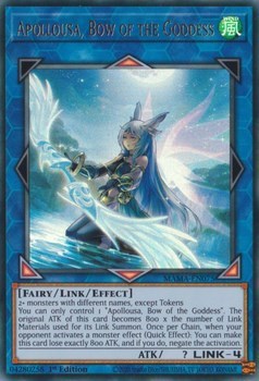 Apollousa, Bow of the Goddess (Ultra Rare) [MAMA-EN075-UR]