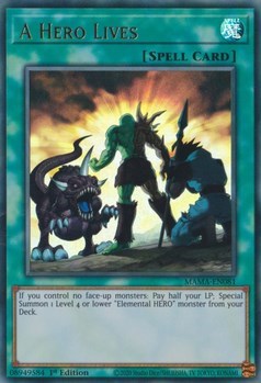 A Hero Lives (Ultra Rare) [MAMA-EN081-UR]