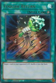 Foolish Return (Ultra Rare) [MAMA-EN084-UR]