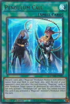 Pendulum Call (Ultra Rare) [MAMA-EN085-UR]