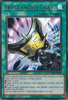 Triple Tactics Talent (Ultra Rare) [MAMA-EN090-UR]