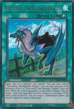 Dracoback, the Rideable Dragon (Ultra Rare) [MAMA-EN091-UR]