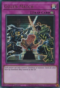 Gozen Match (Ultra Rare) [MAMA-EN098-UR]