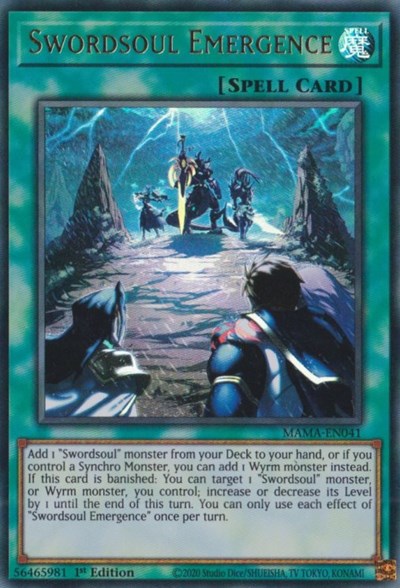 Swordsoul Emergence (Ultra Rare) [MAMA-EN041-UR]