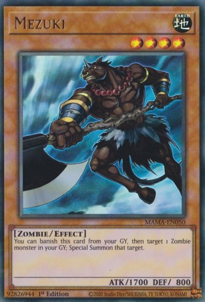 Mezuki (Ultra Rare) [MAMA-EN050-UR]