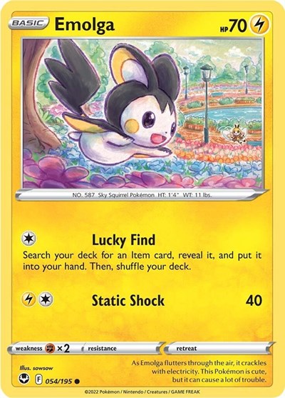 Emolga - 054/195 (Common) [SIT-054-C]