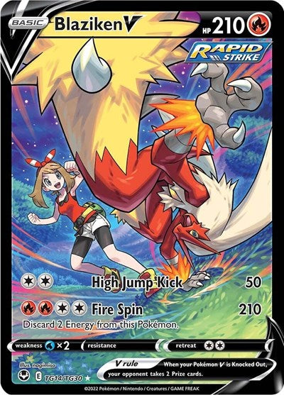 Blaziken V - TG14/TG30 (Ultra Rare) [SIT-TG14-UR]