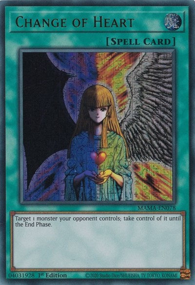 Change of Heart (Ultra Pharaoh’s Rare) [MAMA-EN078-UPR]