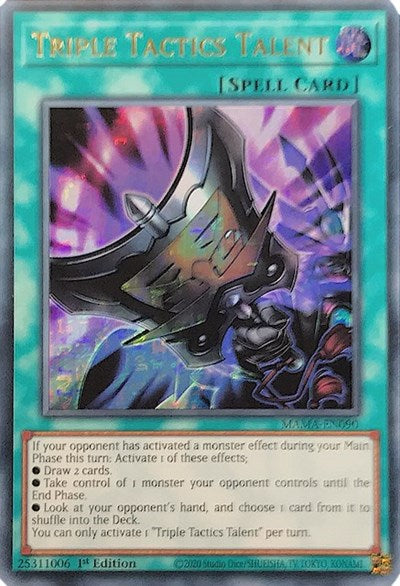 Triple Tactics Talent (Ultra Pharaoh’s Rare) [MAMA-EN090-UPR]