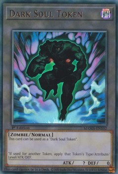 Dark Soul Token (Ultra Rare) [MAMA-EN102-UR-T]