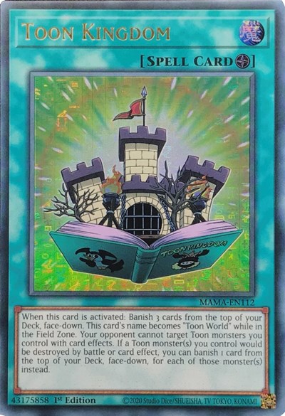 Toon Kingdom (Ultra Pharaoh’s Rare) [MAMA-EN112-UPR]