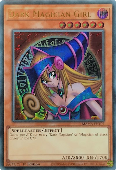 Dark Magician Girl (Ultra Pharaoh’s Rare) [MAMA-EN107-UPR]