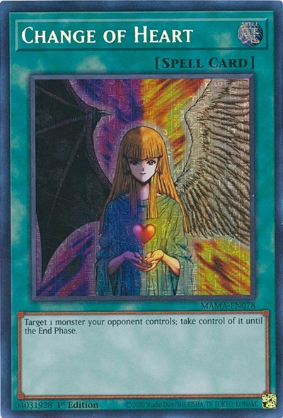 Change of Heart (Secret Pharaoh’s Rare) [MAMA-EN078-SePR]