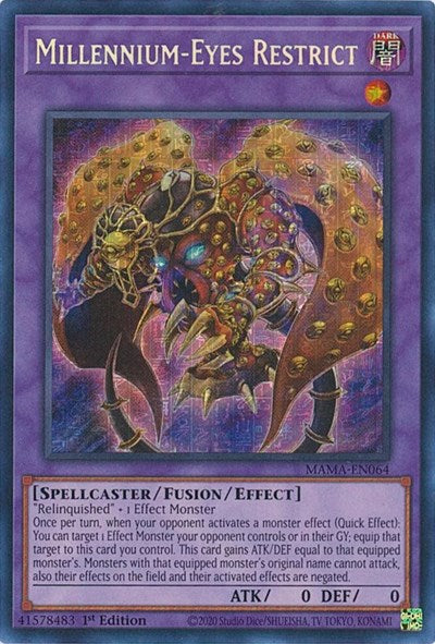 Millennium-Eyes Restrict (Secret Pharaoh’s Rare) [MAMA-EN064-SePR]