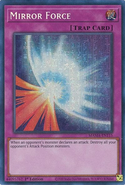 Mirror Force (Secret Pharaoh’s Rare) [MAMA-EN115-SePR]