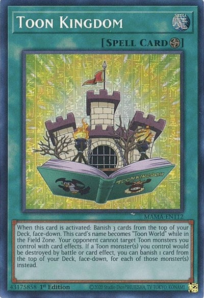Toon Kingdom (Secret Pharaoh’s Rare) [MAMA-EN112-SePR]