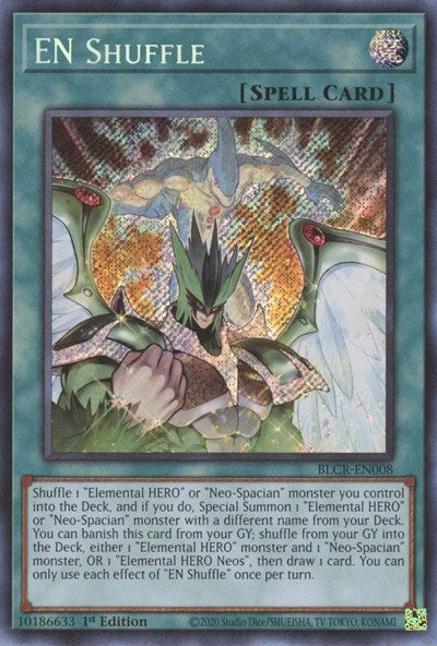 EN Shuffle (Secret Rare) [BLCR-EN008-SeR]