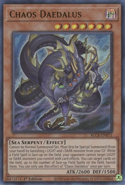 Chaos Daedalus (Ultra Rare) [BLCR-EN071-UR]