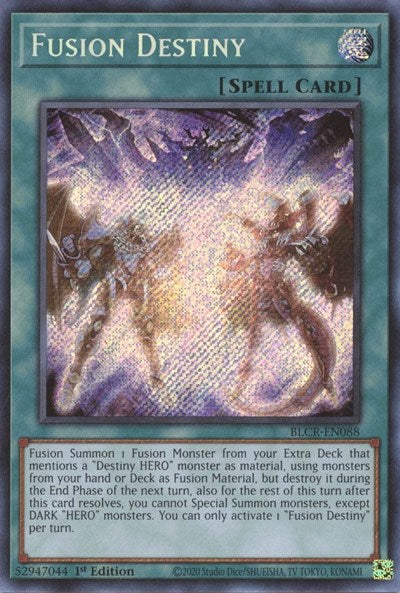 Fusion Destiny (Secret Rare) [BLCR-EN088-SeR]