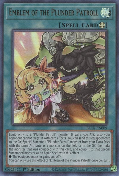 Emblem of the Plunder Patroll (Ultra Rare) [BLCR-EN089-UR]