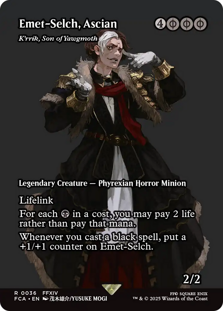 K'rrik, Son of Yawgmoth - Borderless - Full Art [FCA-36]