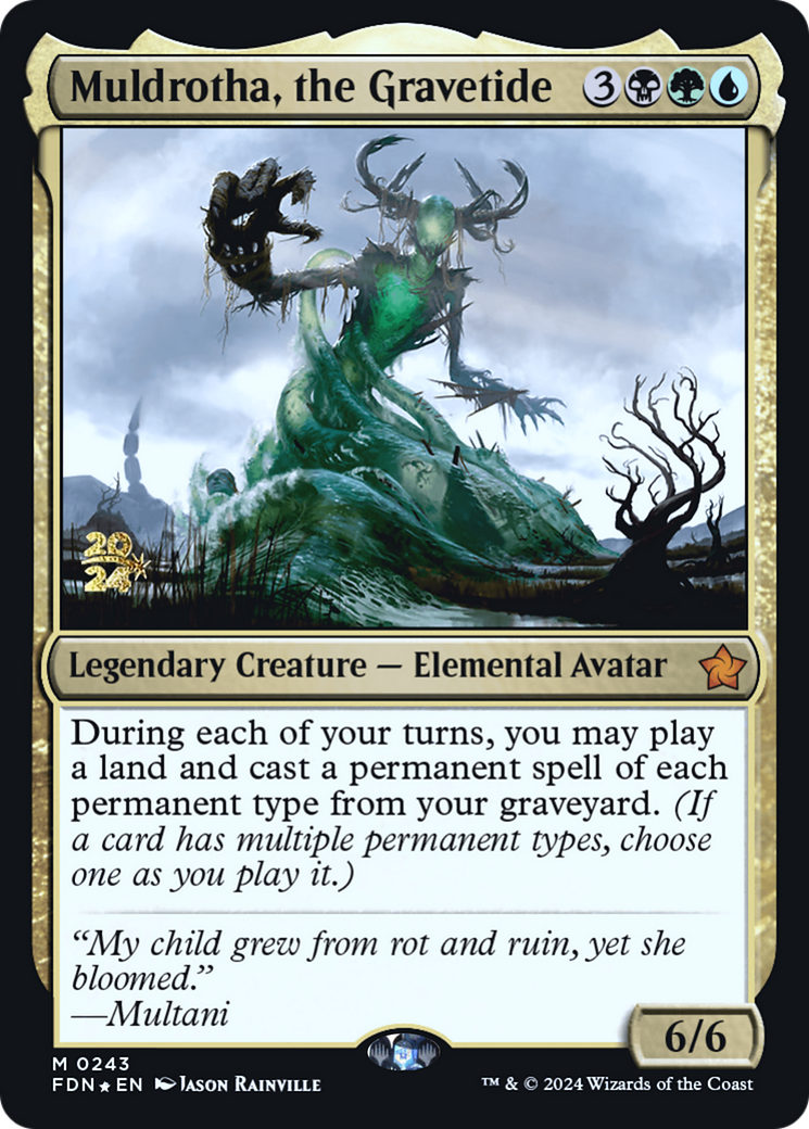 Muldrotha, the Gravetide - Prerelease Promo [PFDN-243s]