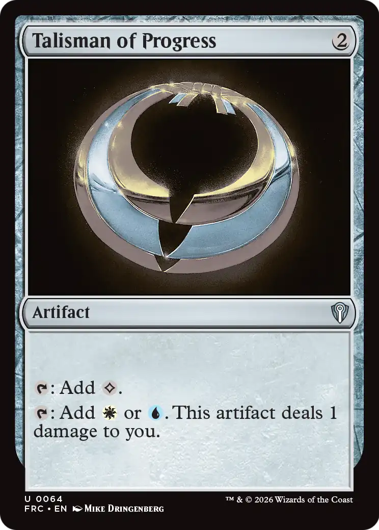Talisman of Progress [FRC-64]