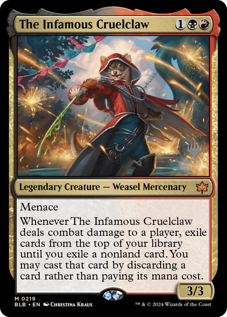 The Infamous Cruelclaw - Promo Pack [PBLB-219p]