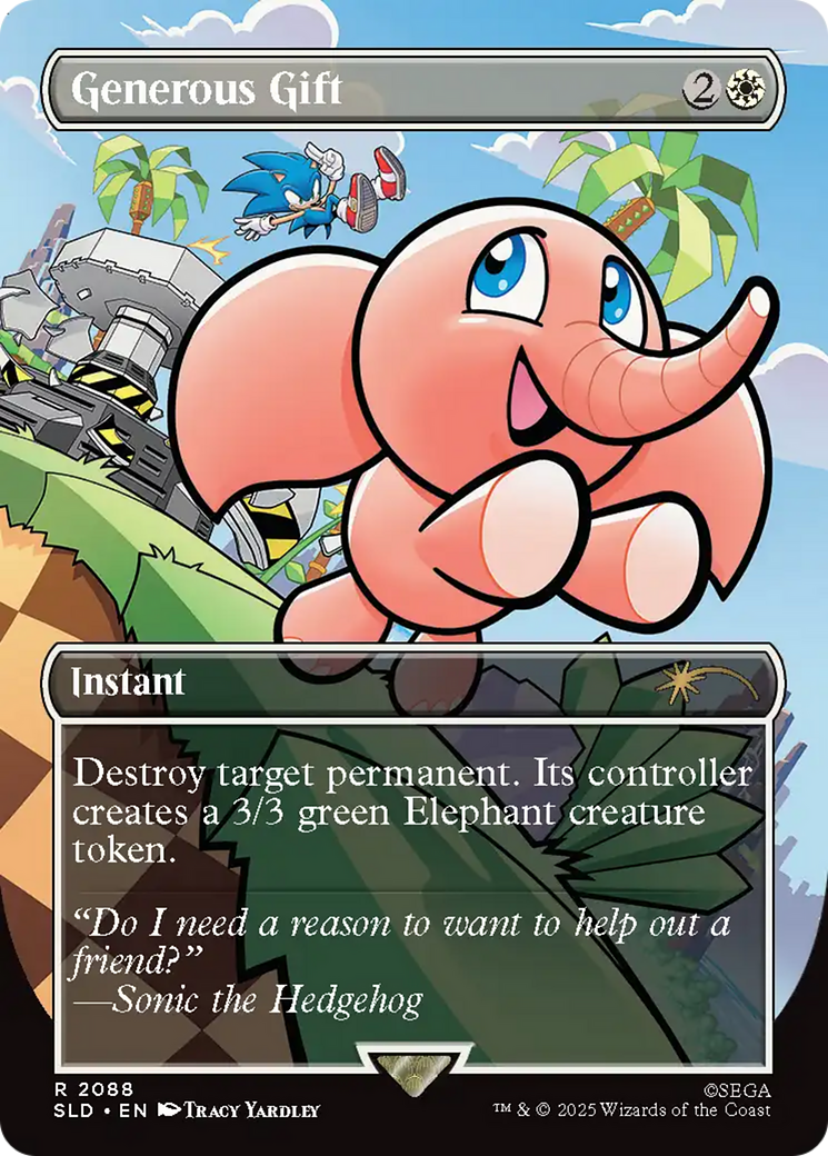 Generous Gift - Borderless - Full Art [SLD-2088]