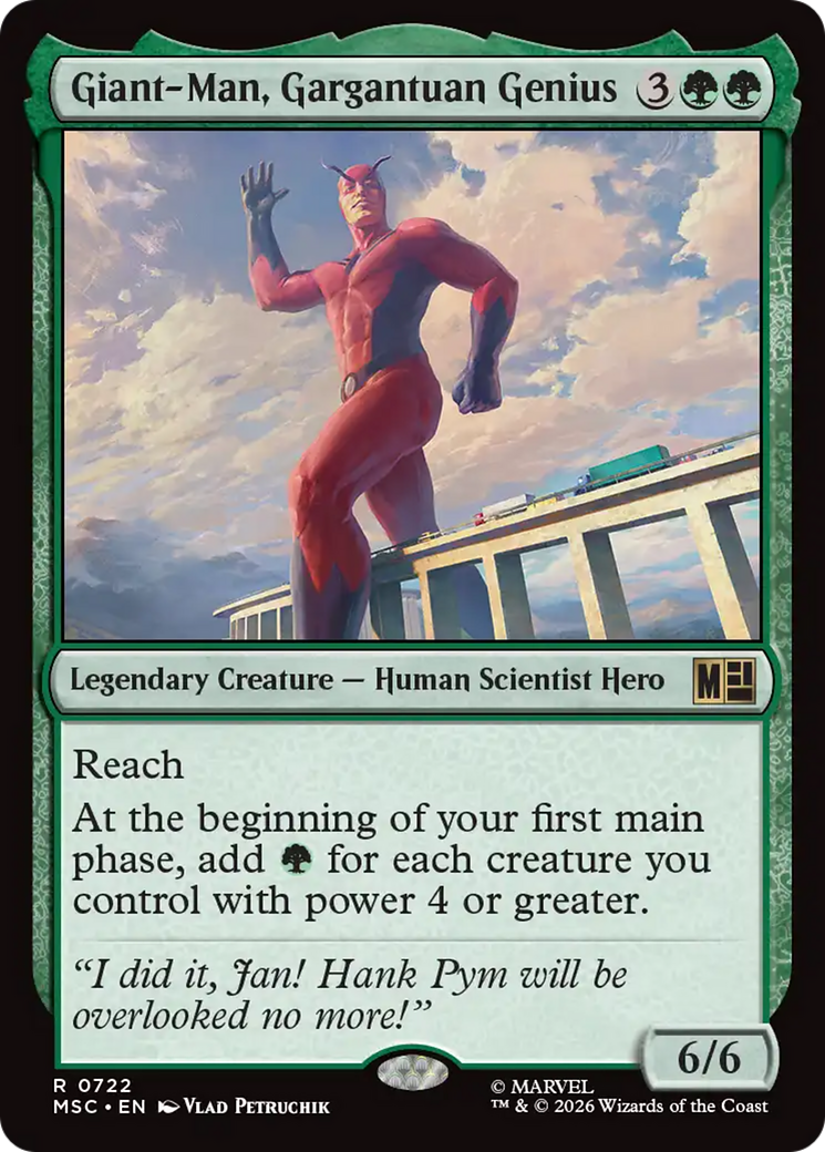 Giant-Man, Gargantuan Genius [MSC-722]
