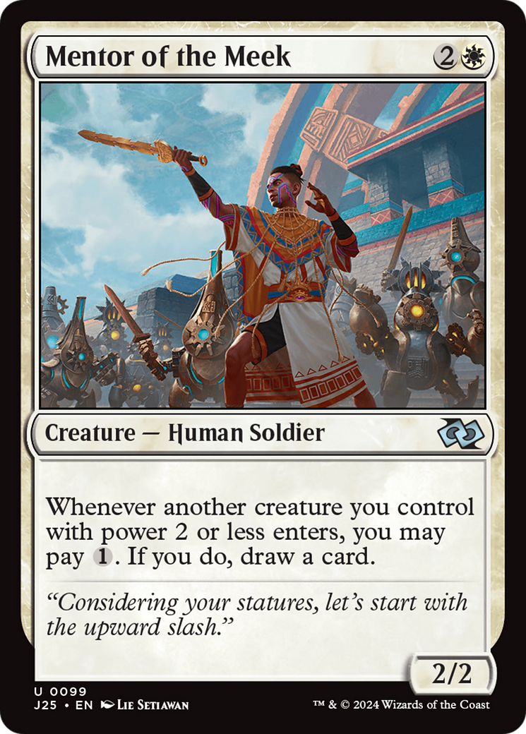 Mentor of the Meek [J25-99]