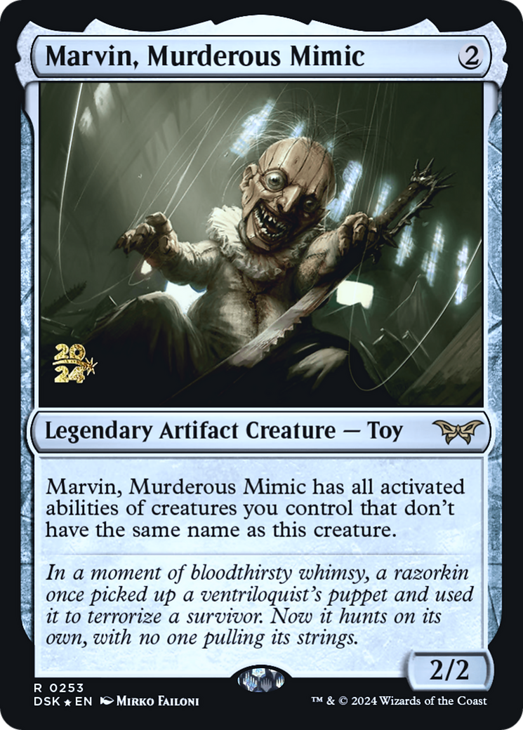 Marvin, Murderous Mimic - Prerelease Promo [PDSK-253s]