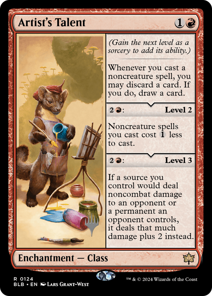 Artist's Talent - Promo Pack [PBLB-124p]