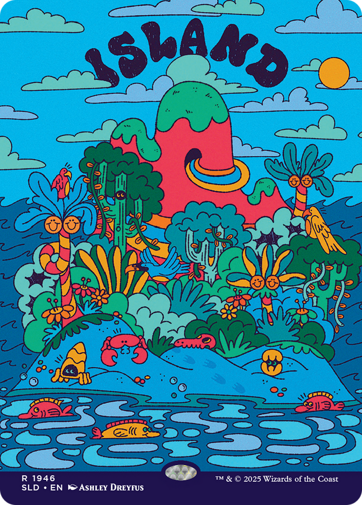 Island - Borderless - Full Art [SLD-1946]