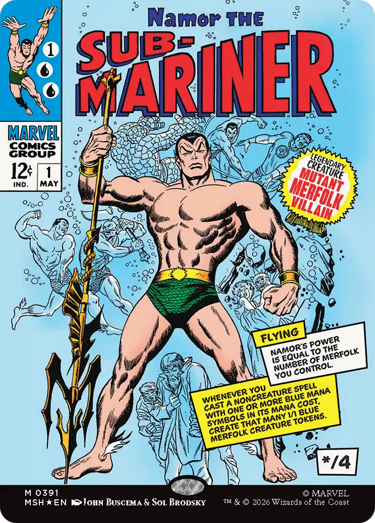 Namor the Sub-Mariner - Borderless [MSH-391]