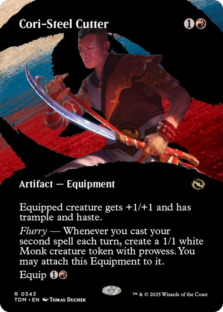 Cori-Steel Cutter - Borderless - Showcase - Full Art [TDM-343]